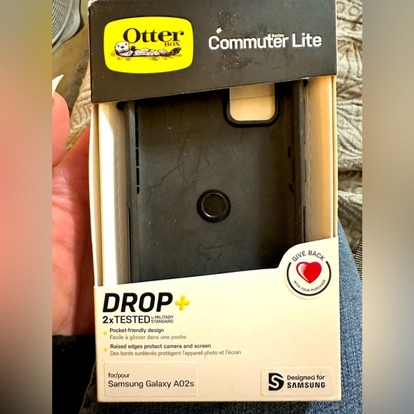 OtterBox Samsung Galaxy A02S Commuter Series Lite Case - BLACK —- NIB - Picture 1 of 2